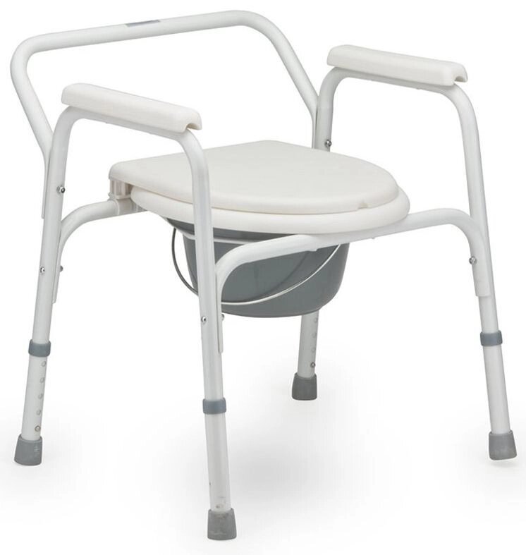 Кресло-туалет Армед FS810 с санитарным оснащением от компании АВАНТИ Медицинская мебель и оборудование - фото 1