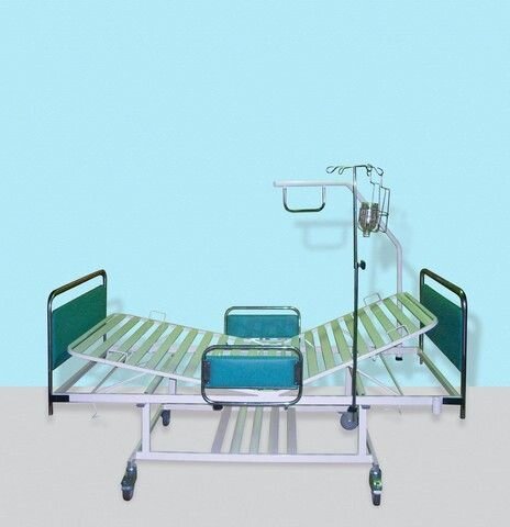 Кровать AT-K5 АРТИНОКС— Металл в полимере от компании АВАНТИ Медицинская мебель и оборудование - фото 1