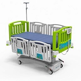 Кровать медицинская электрическая трехфункциональная МЕТ ALARA Y от компании АВАНТИ Медицинская мебель и оборудование - фото 1