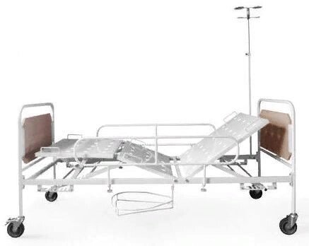 Кровать медицинская функциональная трехсекционная КМФ3-01 от компании АВАНТИ Медицинская мебель и оборудование - фото 1