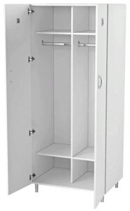 Медицинский шкаф для одежды ШМСО-01 (мод. 1) 800*595*1880