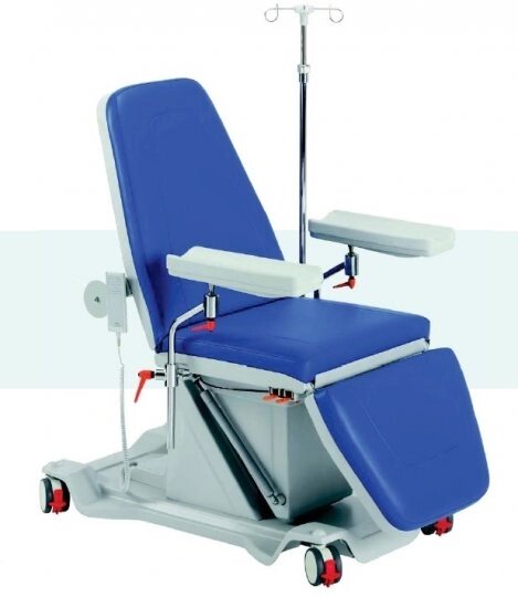 Многофункциональное донорское кресло электрическое (ножная секция — электрика) 19-PO300 (Вариант 2) от компании АВАНТИ Медицинская мебель и оборудование - фото 1