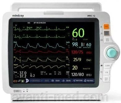 Монитор пациента Mindray iMEC 12 от компании АВАНТИ Медицинская мебель и оборудование - фото 1