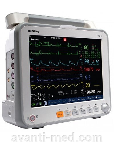 Монитор пациента Mindray iPM12 от компании АВАНТИ Медицинская мебель и оборудование - фото 1