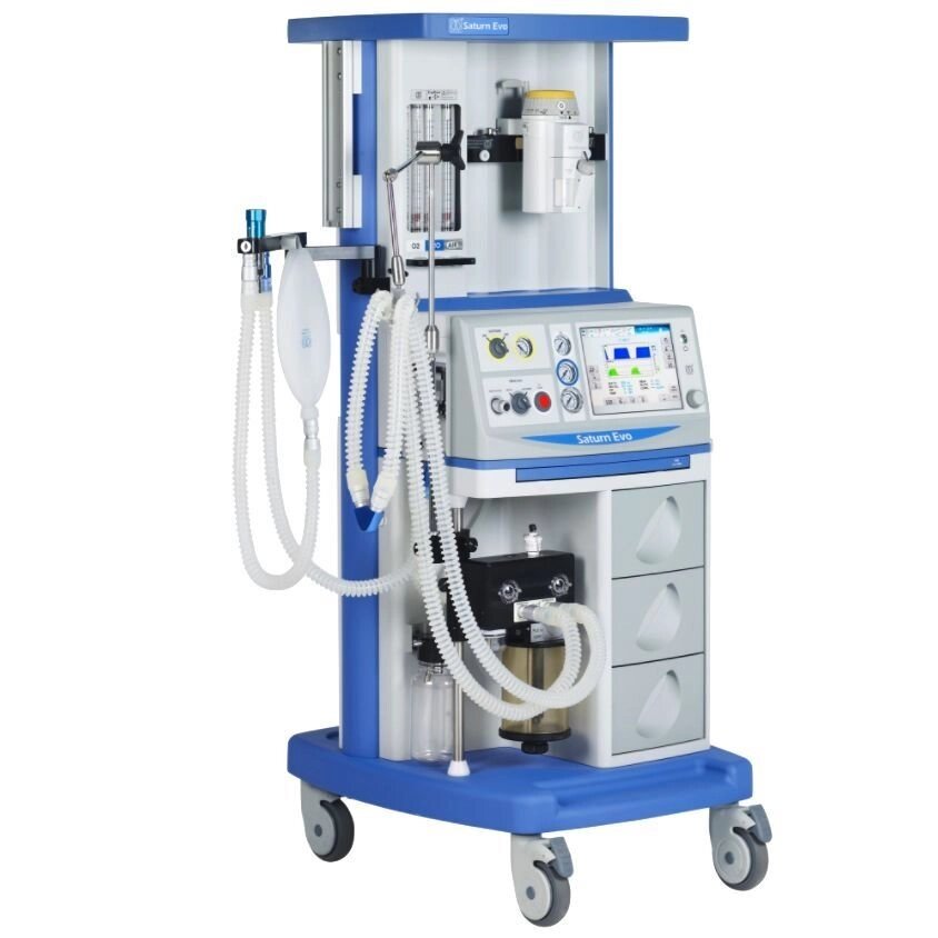 Наркозно-дыхательный аппарат Medec Saturn Evo Color от компании АВАНТИ Медицинская мебель и оборудование - фото 1