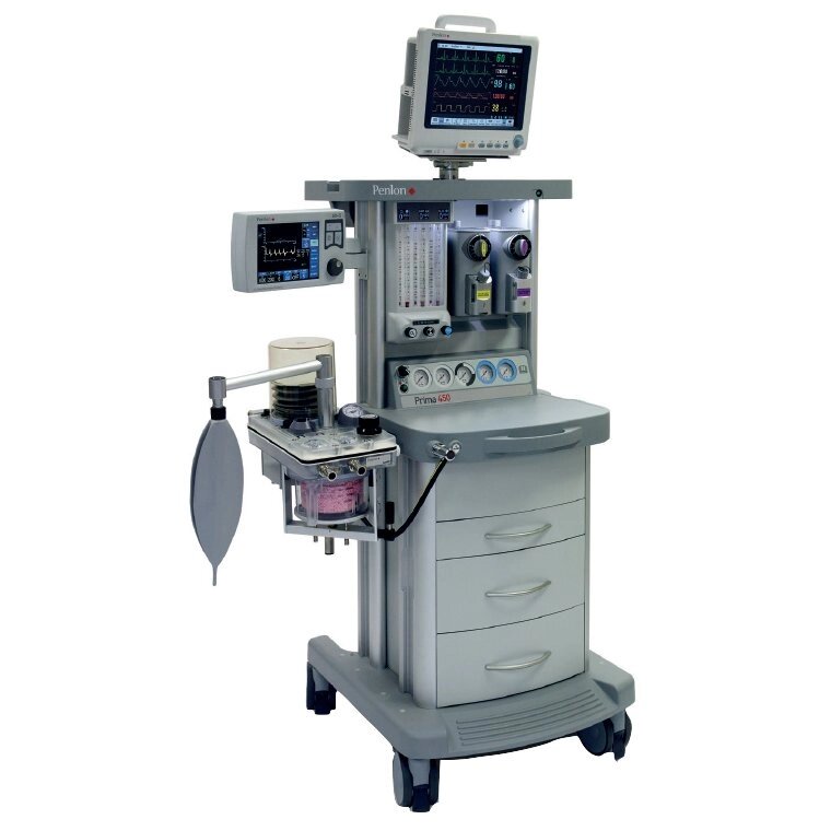 Наркозно-дыхательный аппарат Penlon Prima 450 от компании АВАНТИ Медицинская мебель и оборудование - фото 1