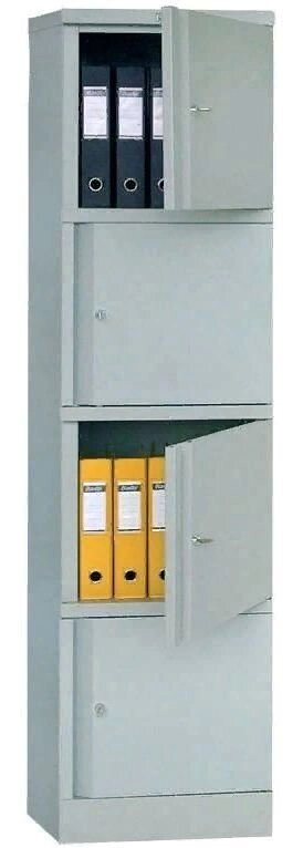 Офисный шкаф ПРАКТИК AM 1845/4 от компании АВАНТИ Медицинская мебель и оборудование - фото 1