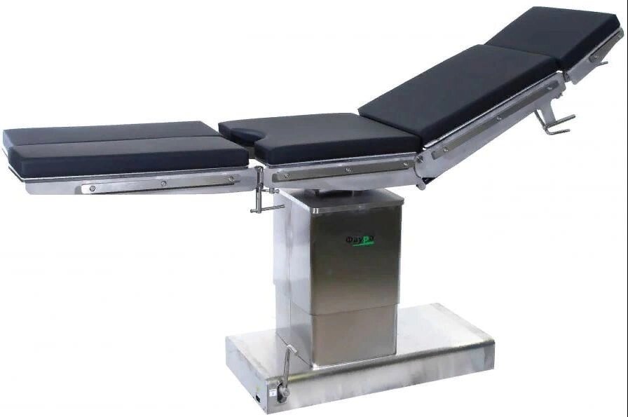Операционный стол Фаура механо-гидравлический 6ЭГ-4 от компании АВАНТИ Медицинская мебель и оборудование - фото 1