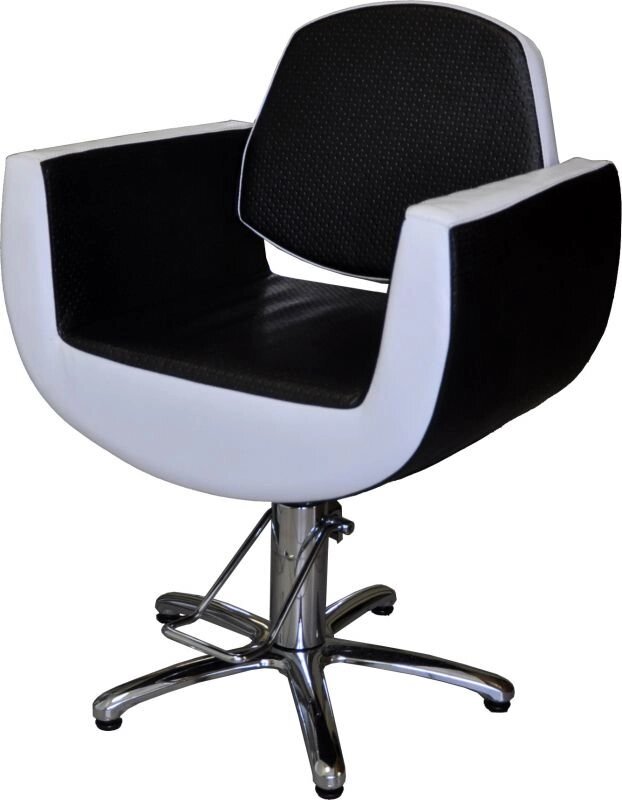 Парикмахерское кресло «Бажель слим» гидравлическое от компании АВАНТИ Медицинская мебель и оборудование - фото 1