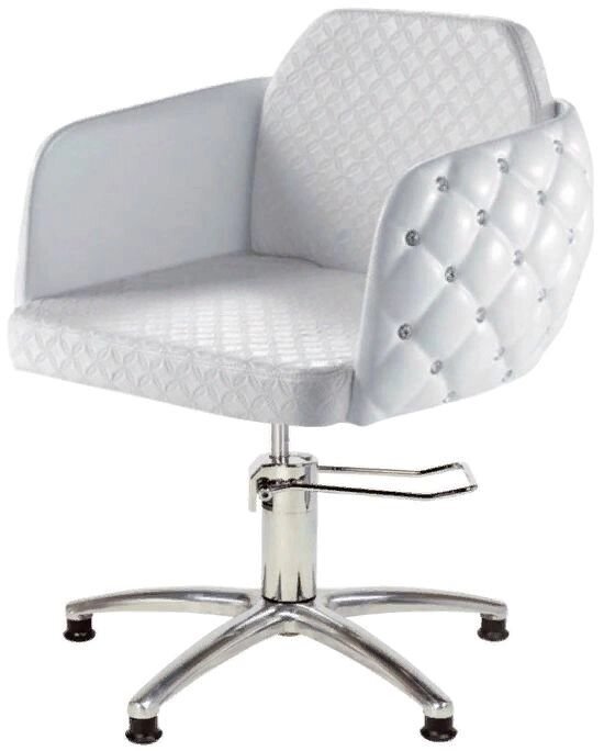 Парикмахерское кресло «Даймонд» гидравлическое от компании АВАНТИ Медицинская мебель и оборудование - фото 1