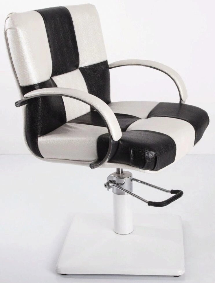 Парикмахерское кресло «Принц» гидравлическое от компании АВАНТИ Медицинская мебель и оборудование - фото 1