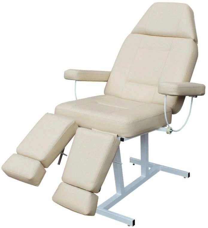 Педикюрное косметологическое кресло «Анна» (стационарное) (Эконом 198) от компании АВАНТИ Медицинская мебель и оборудование - фото 1