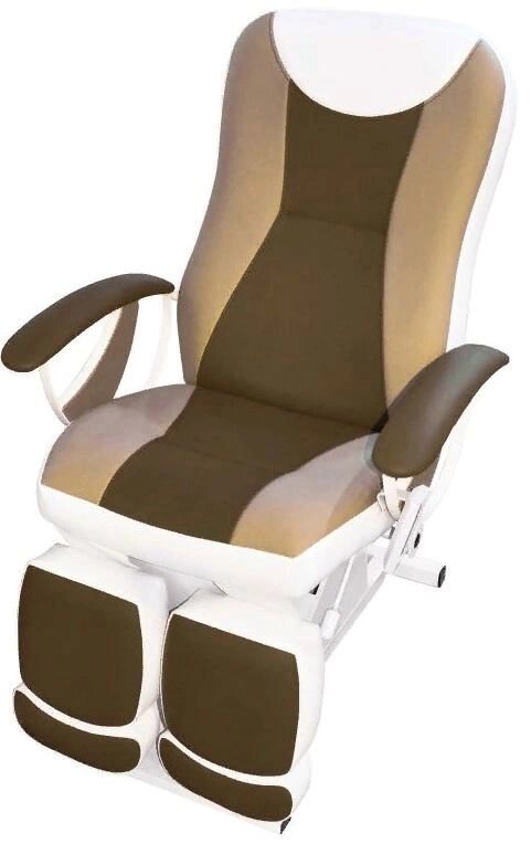Педикюрное косметологическое кресло "Ирина" (Электропривод, 4 мотора) (высота 550 - 850м) от компании АВАНТИ Медицинская мебель и оборудование - фото 1