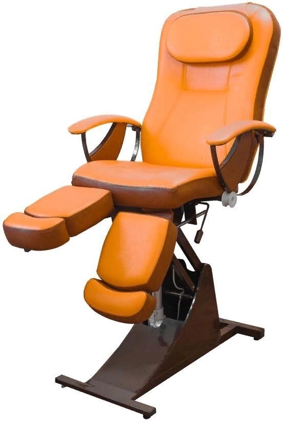 Педикюрное косметологическое кресло «Ирина» гидравлическое (высота 550 - 850мм) от компании АВАНТИ Медицинская мебель и оборудование - фото 1