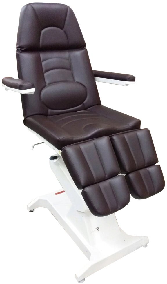 Педикюрное кресло "ФутПрофи - 3", 3 электропривода, с педалями управления от компании АВАНТИ Медицинская мебель и оборудование - фото 1