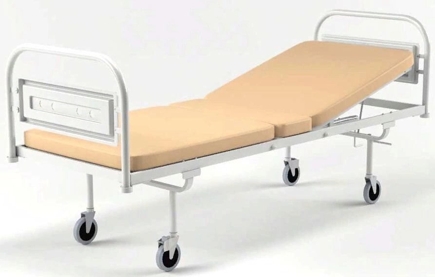 Передвижная медицинская кровать КПП-01 с матрасом от компании АВАНТИ Медицинская мебель и оборудование - фото 1