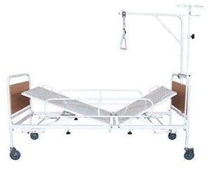 Кровать медицинская функциональная двухсекционная КМФ2-01