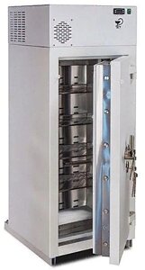 Сейф-холодильник (сейф-термостат) медицинский СТ-406-100-NF (100 л) 4-го класса устойчивости к взлому