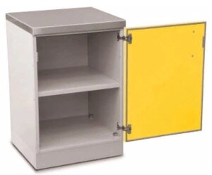 Шкаф медицинский с полками для хранения инструментов и перевязочного материала МЕДИН