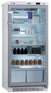 Холодильник фармацевтический ХФ-250-3 "ПОЗИС" со стеклянной дверью (250 л)
