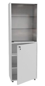 Шкаф медицинский металлический МСК - 646.02