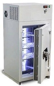 Сейф-холодильник (сейф-термостат) медицинский СТ-306-70-NF (70 л) 3-го класса устойчивости к взлому