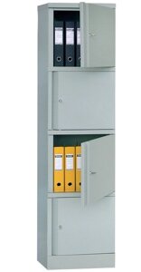 Офисный шкаф ПРАКТИК AM 1845/4