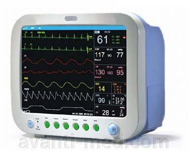 Прикроватный монитор Storm 5600 с мультигазовым анализом от компании АВАНТИ Медицинская мебель и оборудование - фото 1