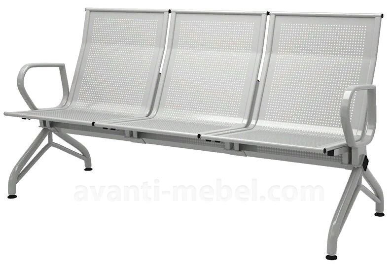 Секция AERO 2П без мягкого элемента от компании АВАНТИ Медицинская мебель и оборудование - фото 1