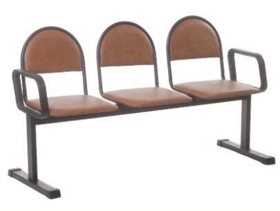 Секция стульев Тройка 2П от компании АВАНТИ Медицинская мебель и оборудование - фото 1