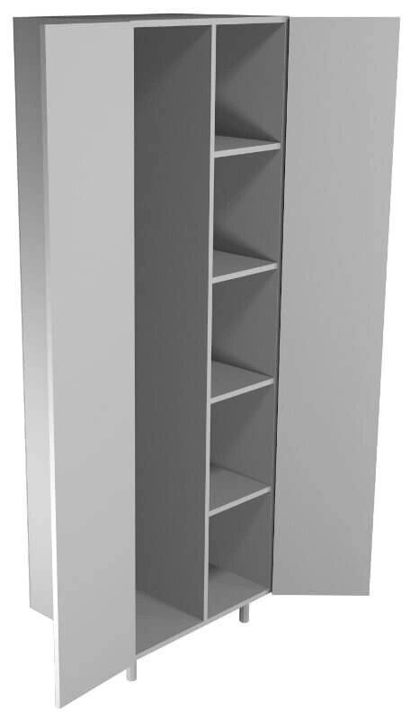 Шкаф для хранения инвентаря НВ-600 ШИ (600*460*1820) от компании АВАНТИ Медицинская мебель и оборудование - фото 1