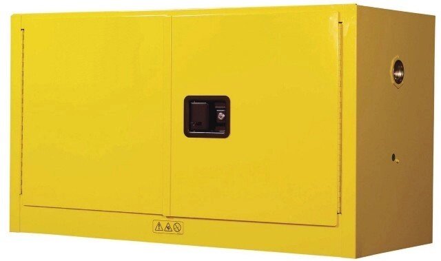 Шкаф для хранения ЛВЖ с двойной дверью 57 (1090х460х460) от компании АВАНТИ Медицинская мебель и оборудование - фото 1