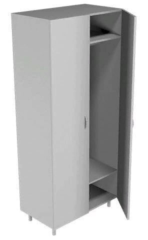 Шкаф для одежды двухсекционный НВ-800 ШО (800*460*1820) от компании АВАНТИ Медицинская мебель и оборудование - фото 1