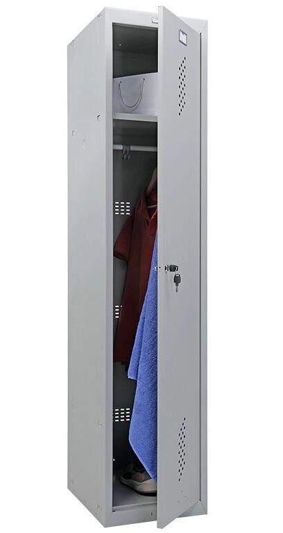 Шкаф для раздевалок ПРАКТИК усиленный ML 11-40 (базовый модуль) от компании АВАНТИ Медицинская мебель и оборудование - фото 1