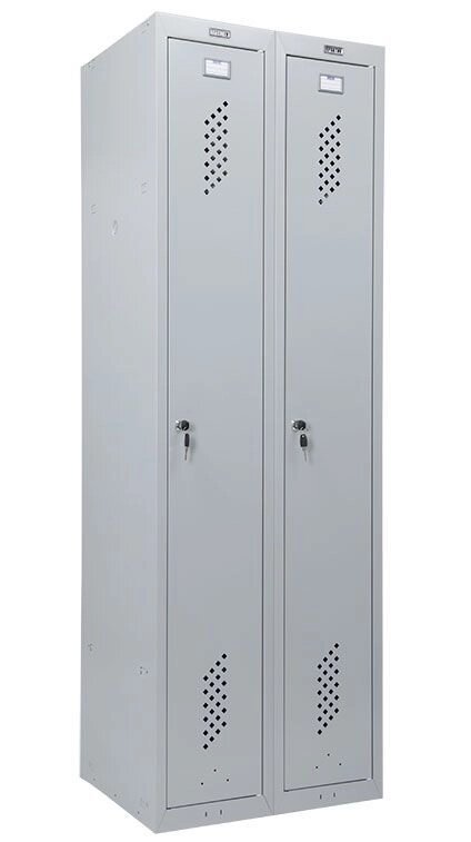 Шкаф для раздевалок ПРАКТИК усиленный ML 21-60 (ML-11-30 + ML-01-30) от компании АВАНТИ Медицинская мебель и оборудование - фото 1