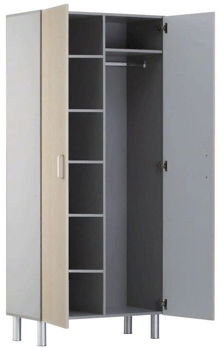 Шкаф медицинский для белья и одежды ШМБО-«МСК» (код МД-5502) 860x460x1950 от компании АВАНТИ Медицинская мебель и оборудование - фото 1