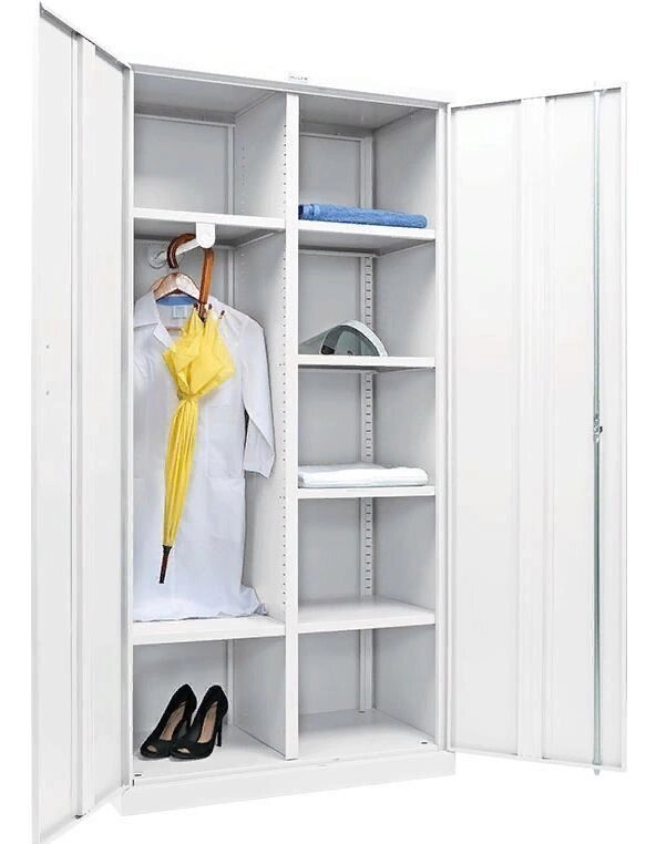 Шкаф медицинский для одежды МД 2 ШМ от компании АВАНТИ Медицинская мебель и оборудование - фото 1