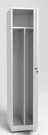 Шкаф металлический одностворчатый ШП-04 от компании АВАНТИ Медицинская мебель и оборудование - фото 1