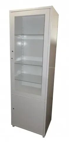 Шкаф металлический ШМ 1-2А2 от компании АВАНТИ Медицинская мебель и оборудование - фото 1