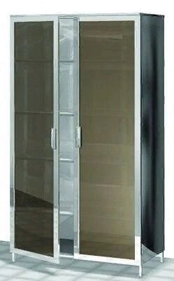 Шкаф со стеклом AT-S16 АРТИНОКС от компании АВАНТИ Медицинская мебель и оборудование - фото 1