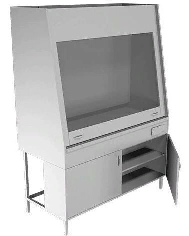 Шкаф вытяжной НВ-1500 ШВ-У (1410*700*1960) от компании АВАНТИ Медицинская мебель и оборудование - фото 1
