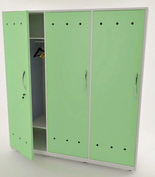 Шкаф закрытого типа AR-A23  АРТИНОКС— Металл в полимере от компании АВАНТИ Медицинская мебель и оборудование - фото 1