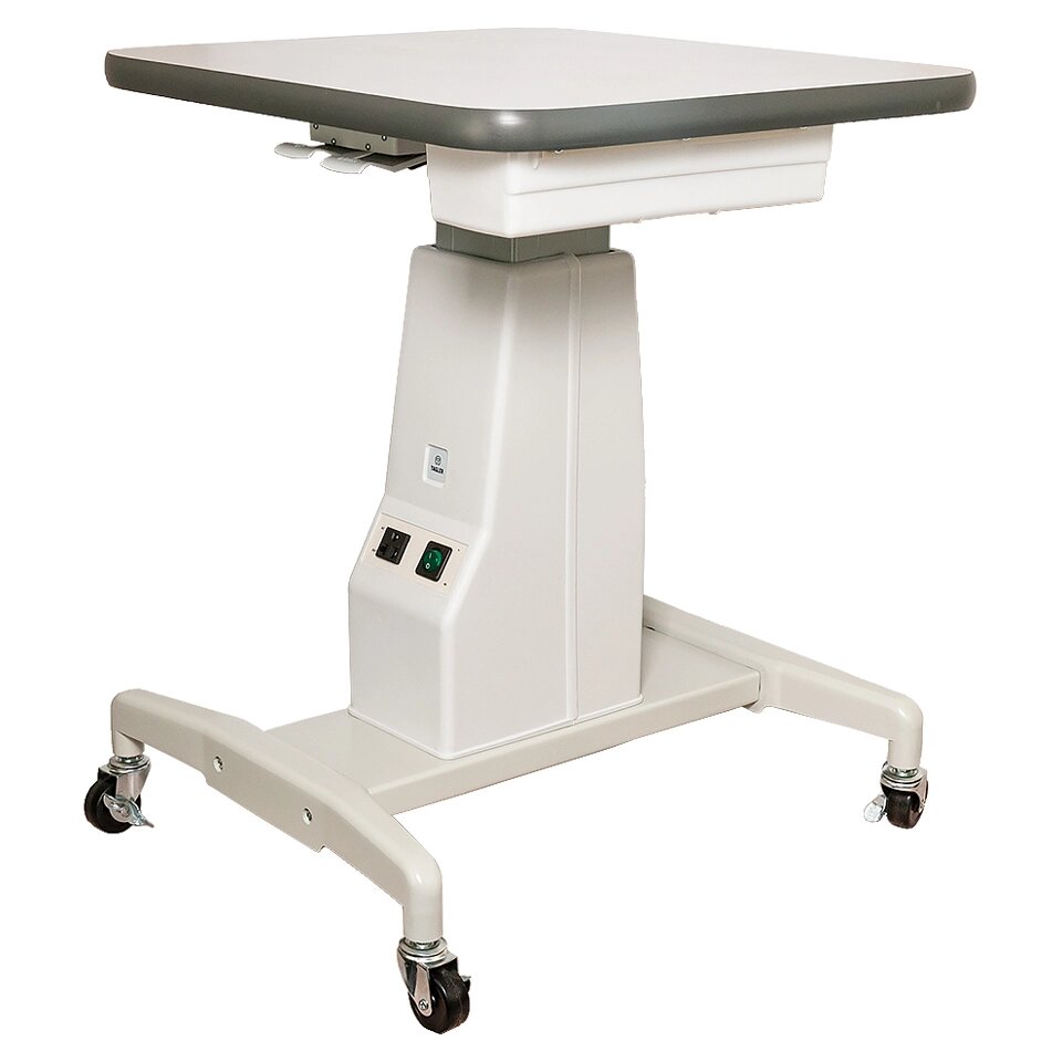 Стол для щелевой лампы TAGLER СО-1 с электроподъемником от компании АВАНТИ Медицинская мебель и оборудование - фото 1