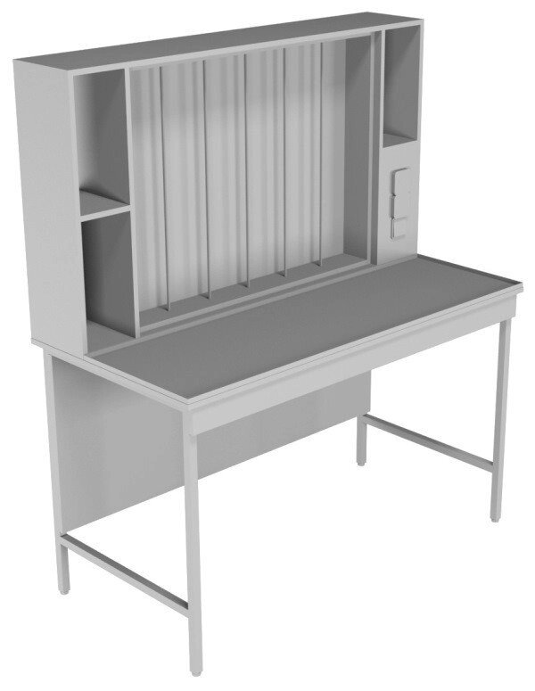 Стол для титрования НВ-1400 ТК (1400*700*1650) от компании АВАНТИ Медицинская мебель и оборудование - фото 1