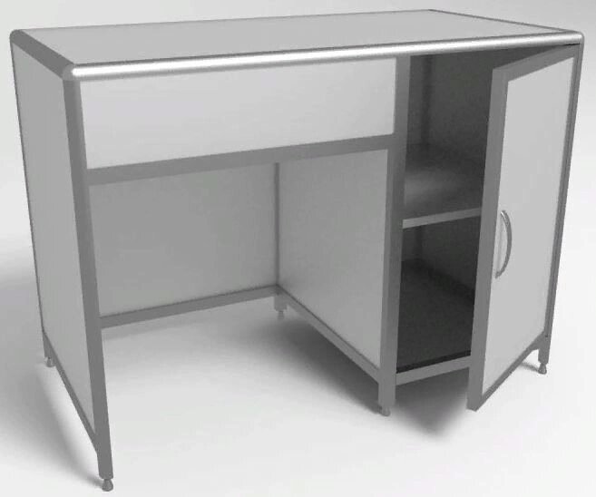 Стол лабораторный СЛ 1-04 от компании АВАНТИ Медицинская мебель и оборудование - фото 1