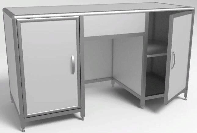 Стол лабораторный СЛ 2-03 от компании АВАНТИ Медицинская мебель и оборудование - фото 1
