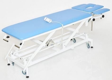 Стол массажный с электроприводом КСМ-041э от компании АВАНТИ Медицинская мебель и оборудование - фото 1