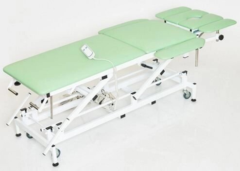 Стол массажный с электроприводом КСМ-04э от компании АВАНТИ Медицинская мебель и оборудование - фото 1