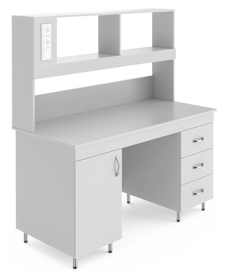Стол пристенный физический НВ-1500 ПК (1520*700*1650) от компании АВАНТИ Медицинская мебель и оборудование - фото 1