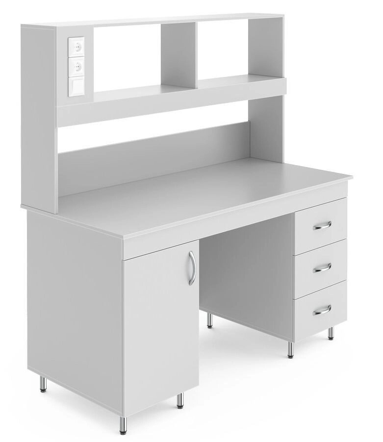 Стол пристенный физический НВ-1500 ПЛ (1520*700*1650) от компании АВАНТИ Медицинская мебель и оборудование - фото 1